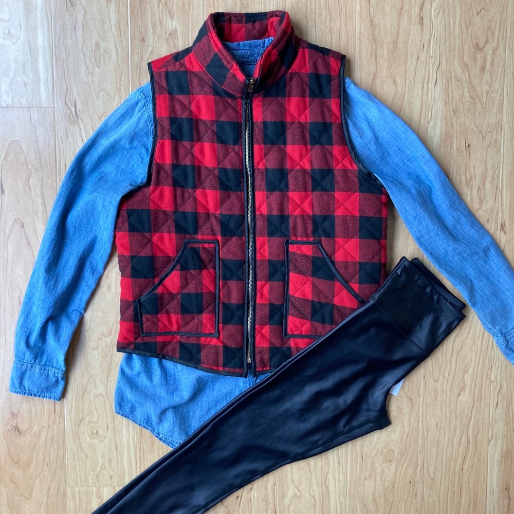 Buffalo Plaid Vest